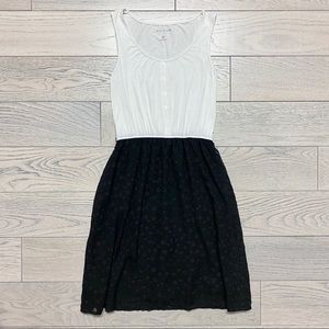 Eric + Lani Black Polka Dot Dress